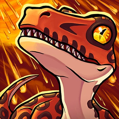 Antigos guerreiros reptilianos dinâmicos dinossauro alossauro logotipo de  jogos em estilo ilustrativo